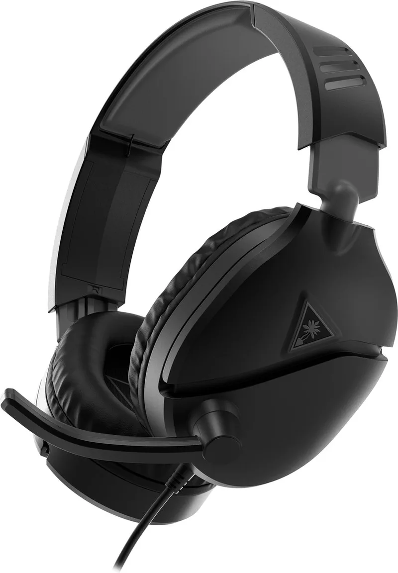 Recon 70 – Bedrade Gaming Headset – PlayStation, Xbox, Switch, PC de Turtle Beach, Noir – jaquette