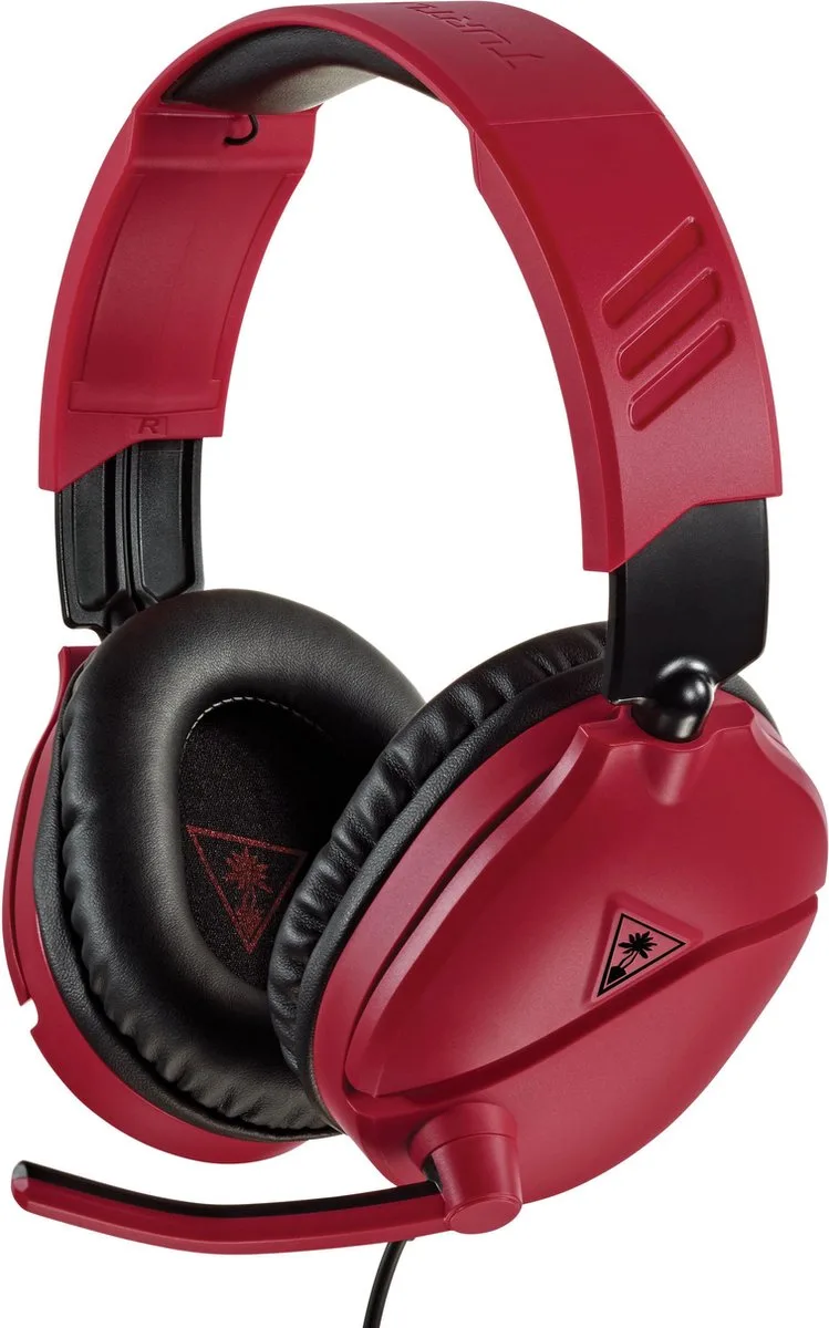Recon 70N Gaming Headset - Donkerrood - Nintendo Switch van Turtle Beach, Rood – cover