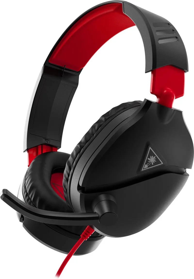 Recon 70N - Gaming Headset - Nintendo Switch de Turtle Beach, Rouge, Noir – jaquette