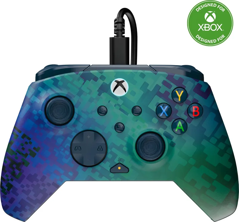 Rematch Advanced - Bedrade Controller - USB - Windows/Xbox - Groen/Blauw de Turtle Beach, Bleu – jaquette