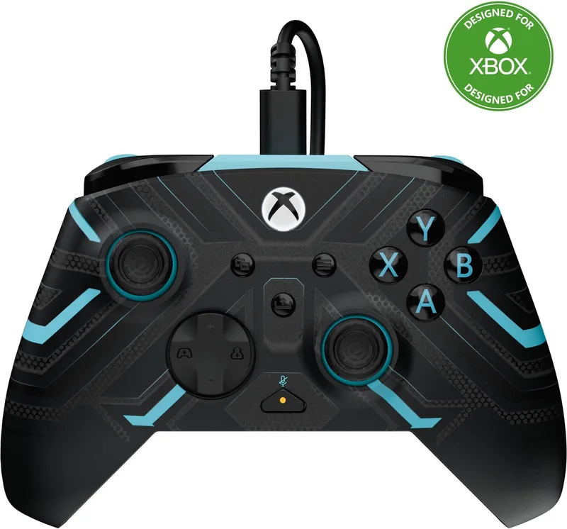 Rematch Advanced - Bedrade Controller - USB - Windows/Xbox - Zwart/Blauw/Grijs by Turtle Beach, Black – cover