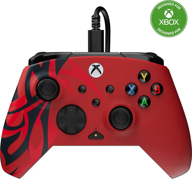 Rematch Advanced - Bedrade Controller - USB - Windows/Xbox - Zwart/Rood van Turtle Beach, Zwart, Rood – cover