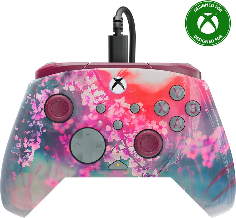 Rematch Advanced Wired - Controller - USB - PC, Xbox One, Xbox Series X | S - Kyoto Bloom by Turtle Beach, Multicolour – cover