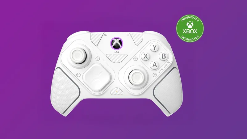 Victrix Pro BFG Reloaded - Game Controller - Bluetooth/USB - PC, Xbox One, Xbox Series X | S by Turtle Beach, White – cover