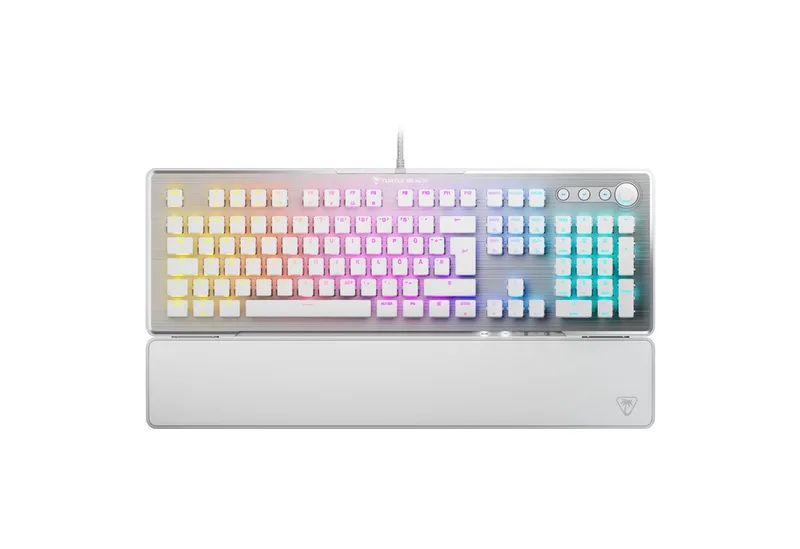 Vulcan II, Linear Gaming-Tastatur (Linear) by Turtle Beach, White – cover