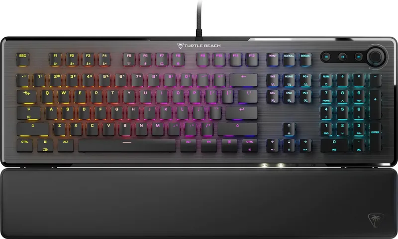 Vulcan II – mechanisch gamingtoetsenbord voor PC - QWERTY by Turtle Beach, Black, US – cover
