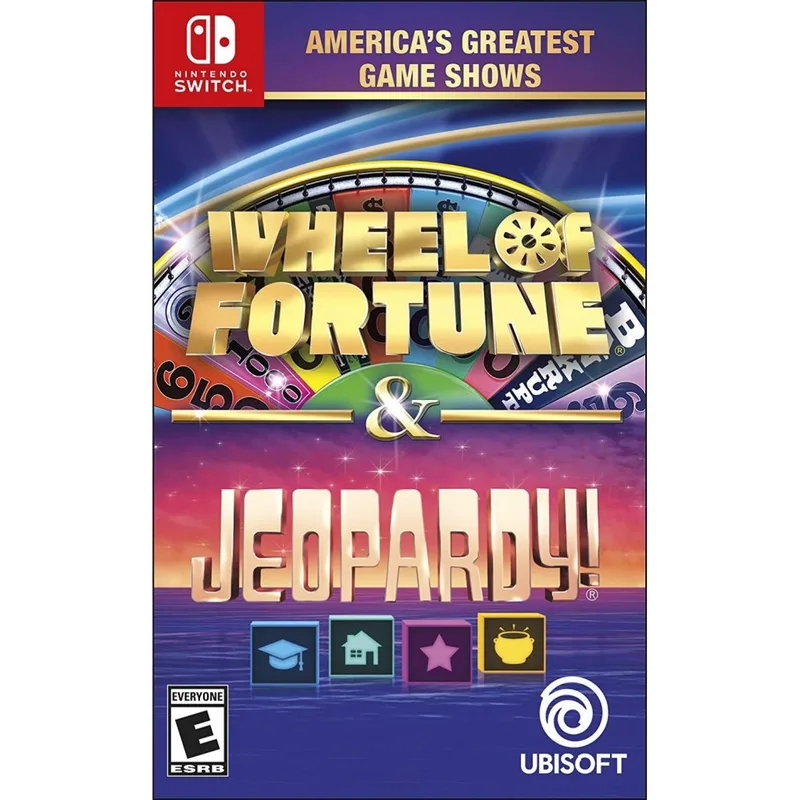America's Greatest Game Shows: Wheel of Fortune & Jeopardy by Ubisoft, Nintendo Switch – cover