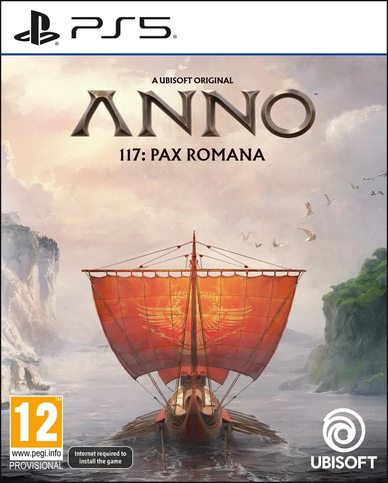 Anno 117: Pax Romana (PS5) Standaard Vereenvoudigd Chinees, Traditioneel Chinees, Duits, Engels, Spaans, Frans, Italiaans, Japans, Koreaans, Pools, Portugees, Russisch by Ubisoft, PS5 – cover