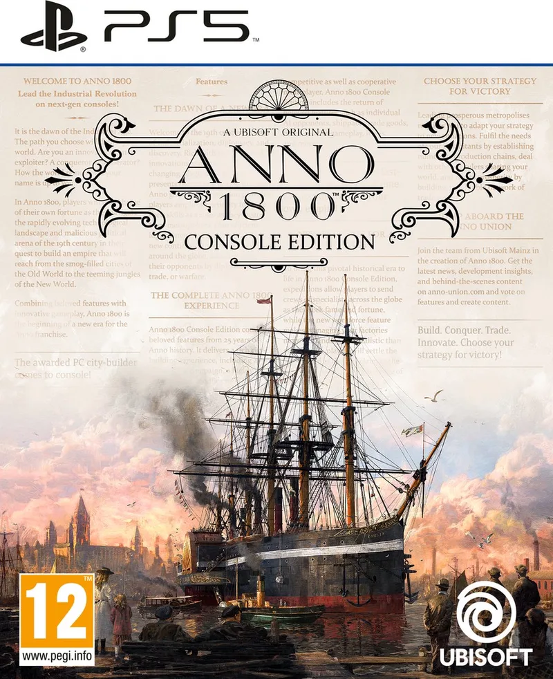 Anno 1800 - Console Edition van Ubisoft, PS5 – cover