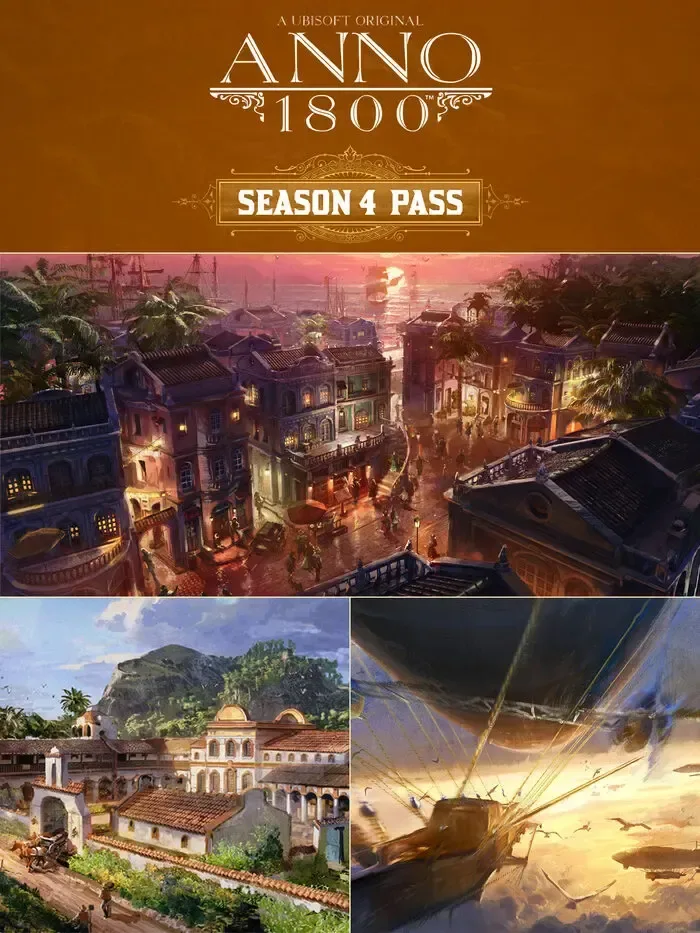 Anno 1800 – Season Pass 4 DLC van Ubisoft – cover