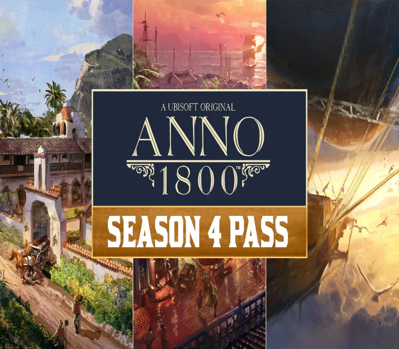Anno 1800 – Season Pass 4 DLC EU van Ubisoft – cover