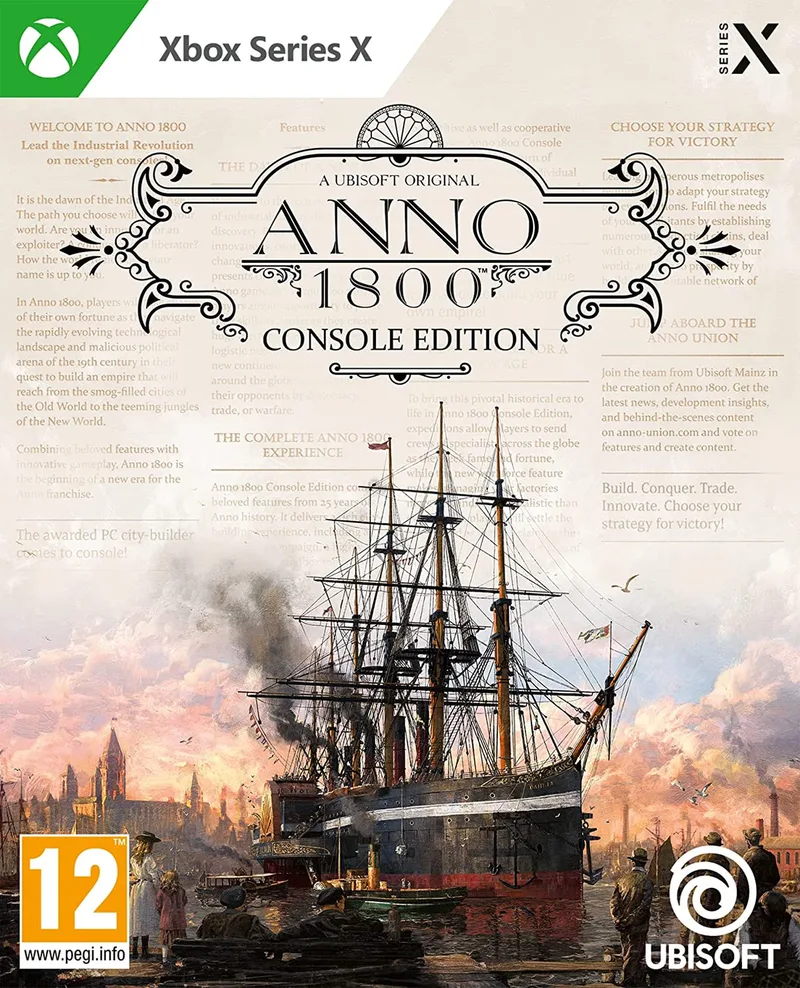 Anno 1800 van Ubisoft, Xbox Series X | S – cover