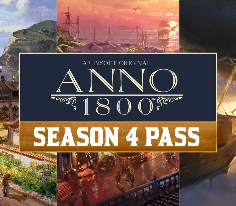 Anno 1800 – Year 4 Season Pass DLC Steam Altergift van Ubisoft – cover