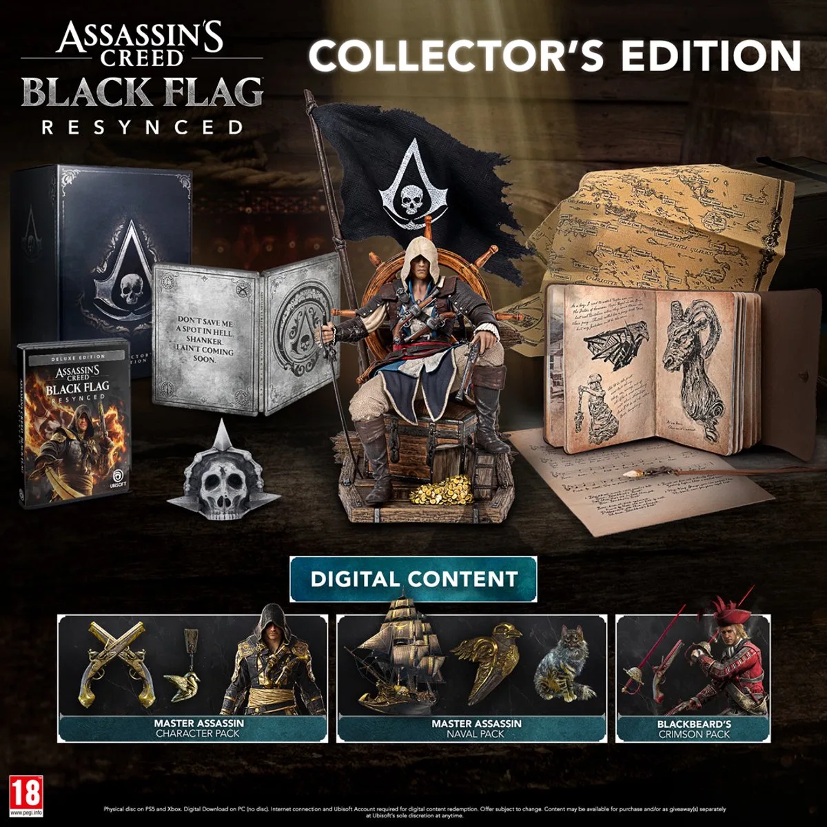 Assassin's Creed: Black Flag Resynced - Collector's Edition fra Ubisoft, Xbox Series X | S – cover
