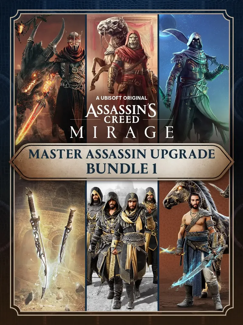 Assassin's Creed Mirage – Master Assassin Upgrade Bundle 1 DLC de Ubisoft – jaquette