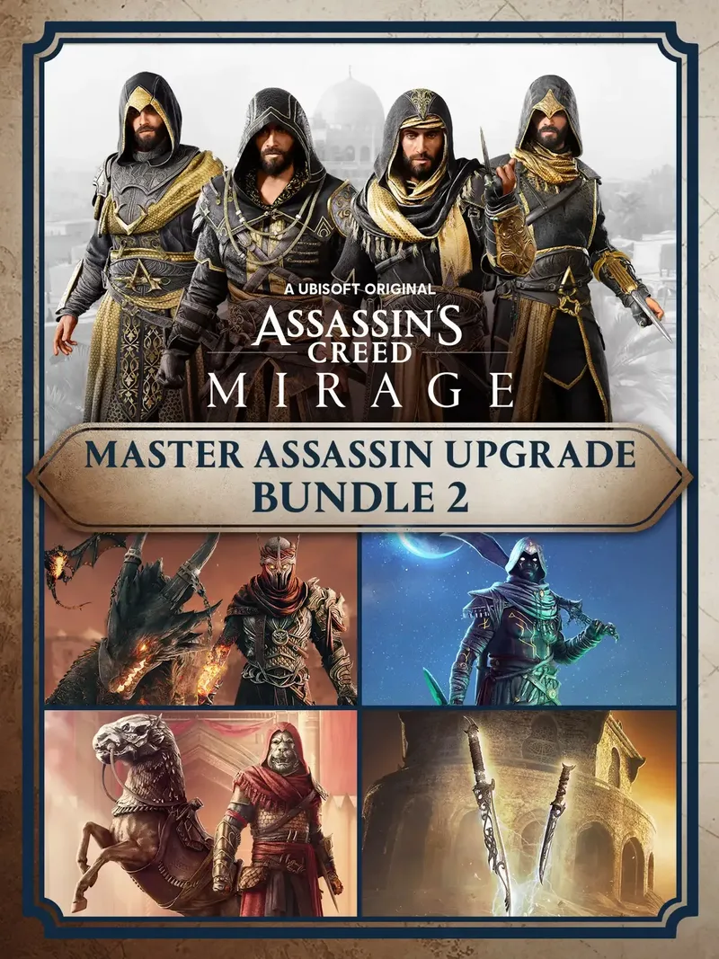 Assassin's Creed Mirage – Master Assassin Upgrade Bundle 2 DLC de Ubisoft – jaquette