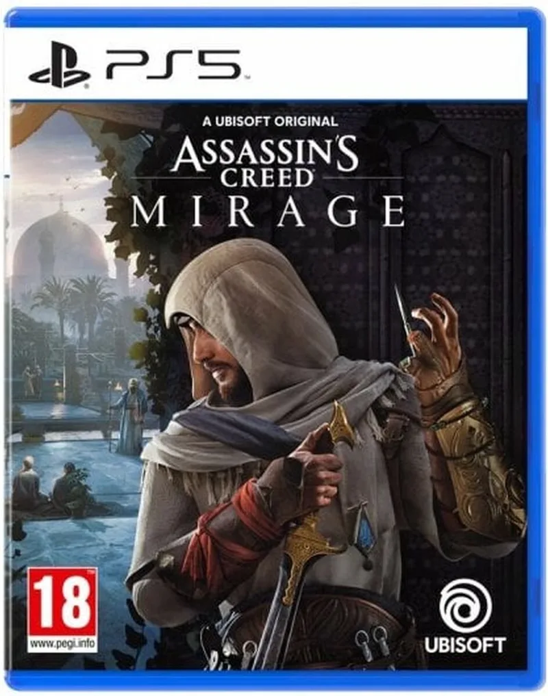 Assassin's Creed Mirage de Ubisoft, PS5 – jaquette