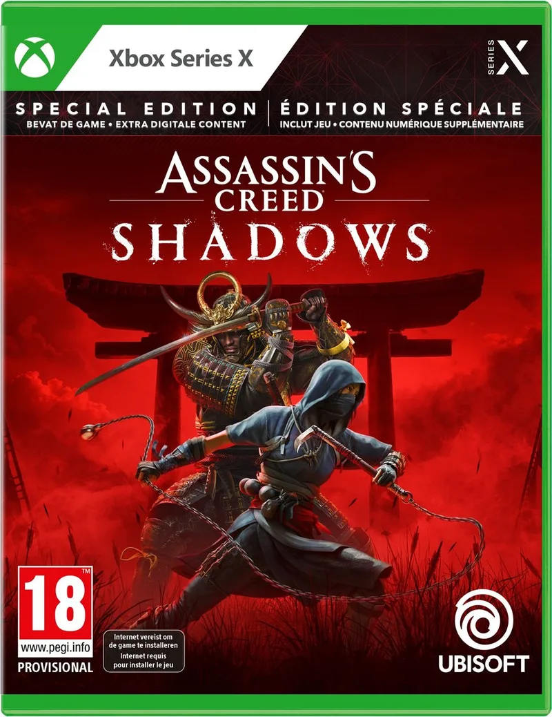 Assassin's Creed Shadows Special Edition de Ubisoft, Xbox Series X | S – jaquette