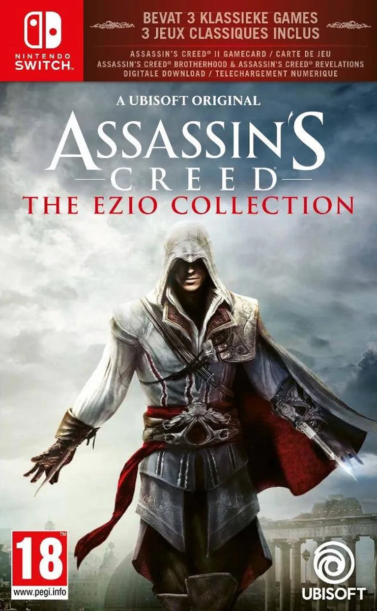 Assassin's Creed: The Ezio Collection de Ubisoft, Nintendo Switch – jaquette