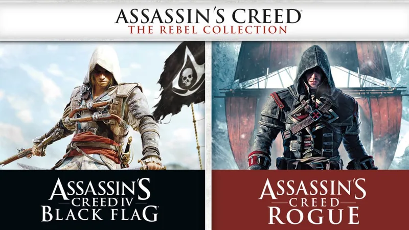 Assassin s Creed The Rebel Collection Code in Box by Ubisoft, Nintendo Switch – cover