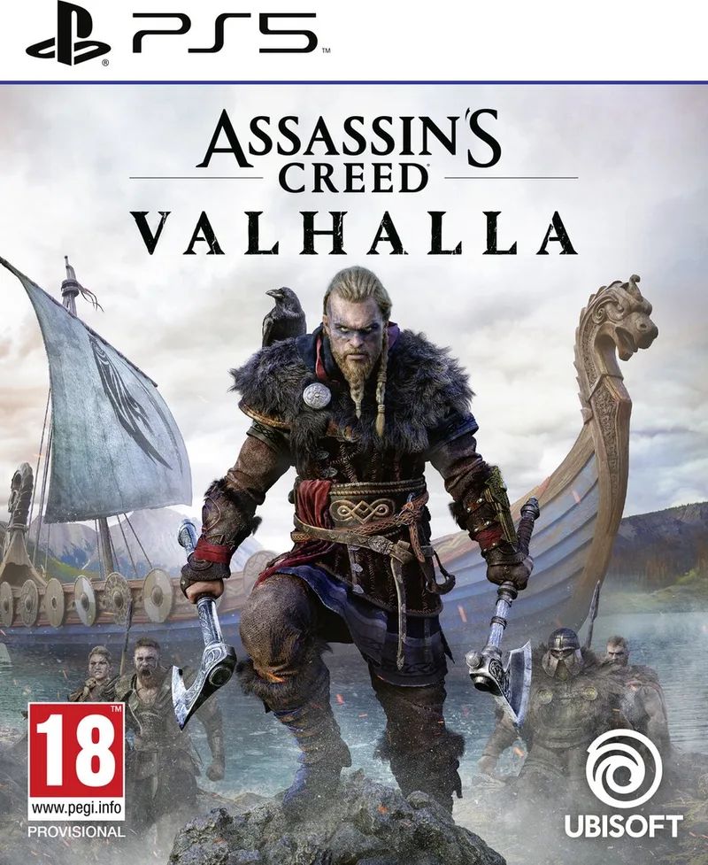 Assassin's Creed Valhalla by Ubisoft, PS5 – cover