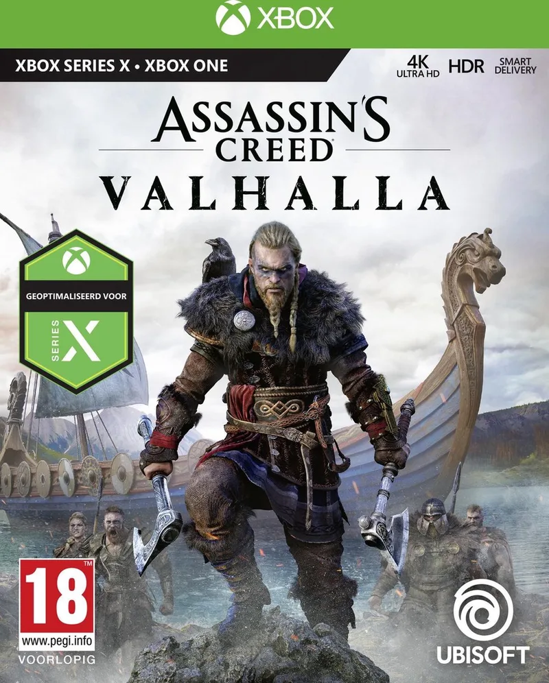 Assassin's Creed Valhalla by Ubisoft, Xbox Series X | S – cover