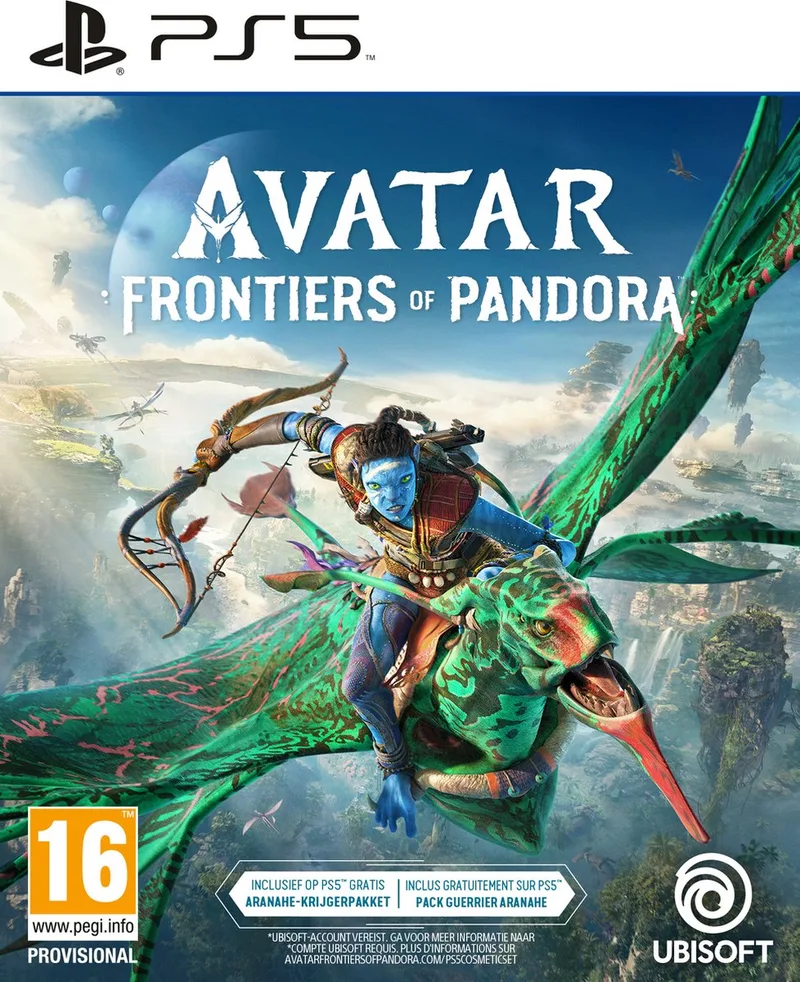 Avatar: Frontiers Of Pandora de Ubisoft, PS5 – jaquette