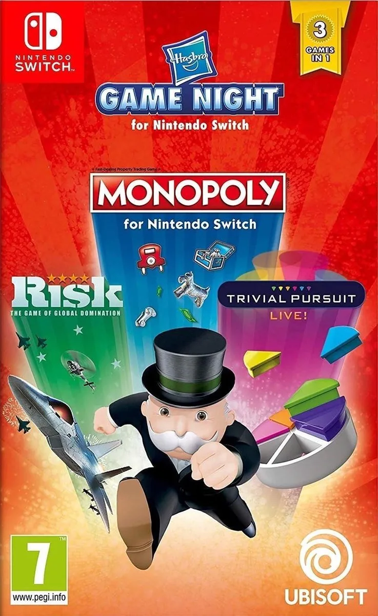 Hasbro Game Night van Ubisoft, Nintendo Switch – cover