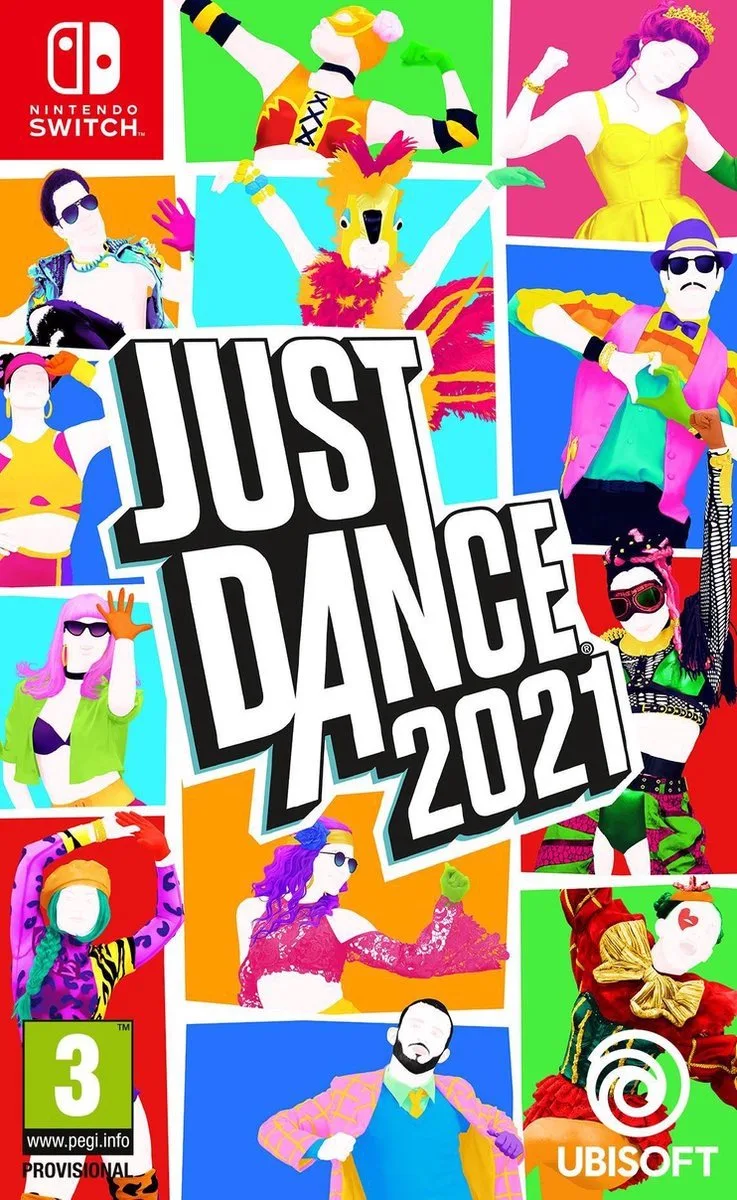 Just Dance 2021 de Ubisoft, Nintendo Switch – jaquette