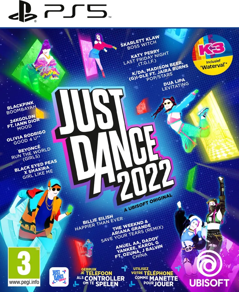 Just Dance 2022 van Ubisoft, PS5 – cover