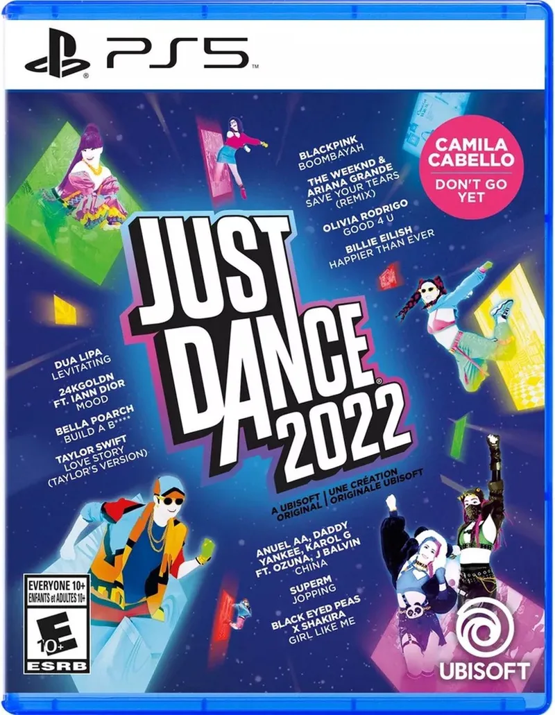 Just Dance 2022 de Ubisoft, PS5 – jaquette