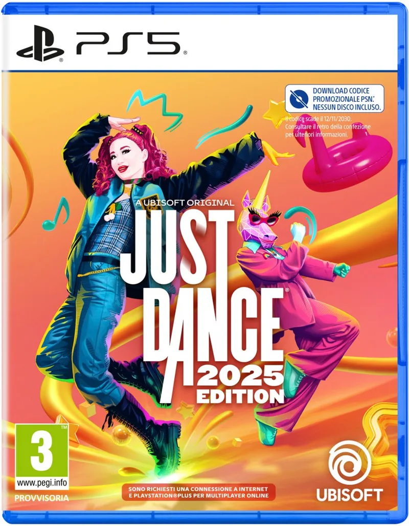 Just Dance 2025 Edition van Ubisoft, PS5 – cover