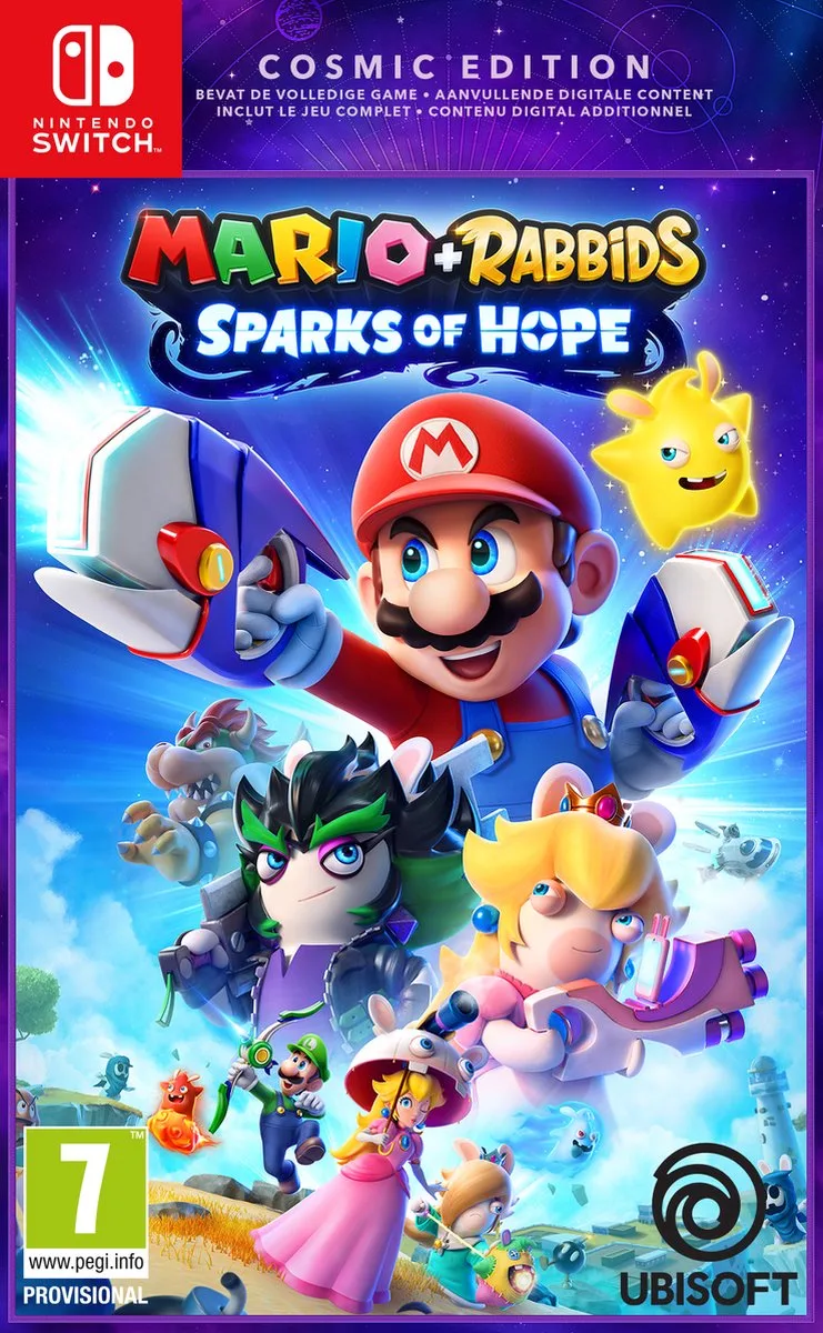 Mario + Rabbids Sparks of Hope - Cosmic Edition van Ubisoft, Nintendo Switch – cover