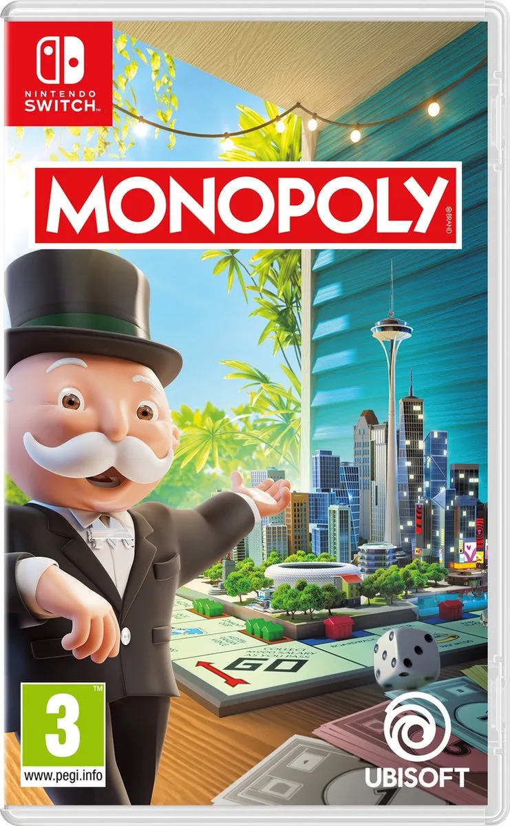 Monopoly van Ubisoft, Nintendo Switch – cover