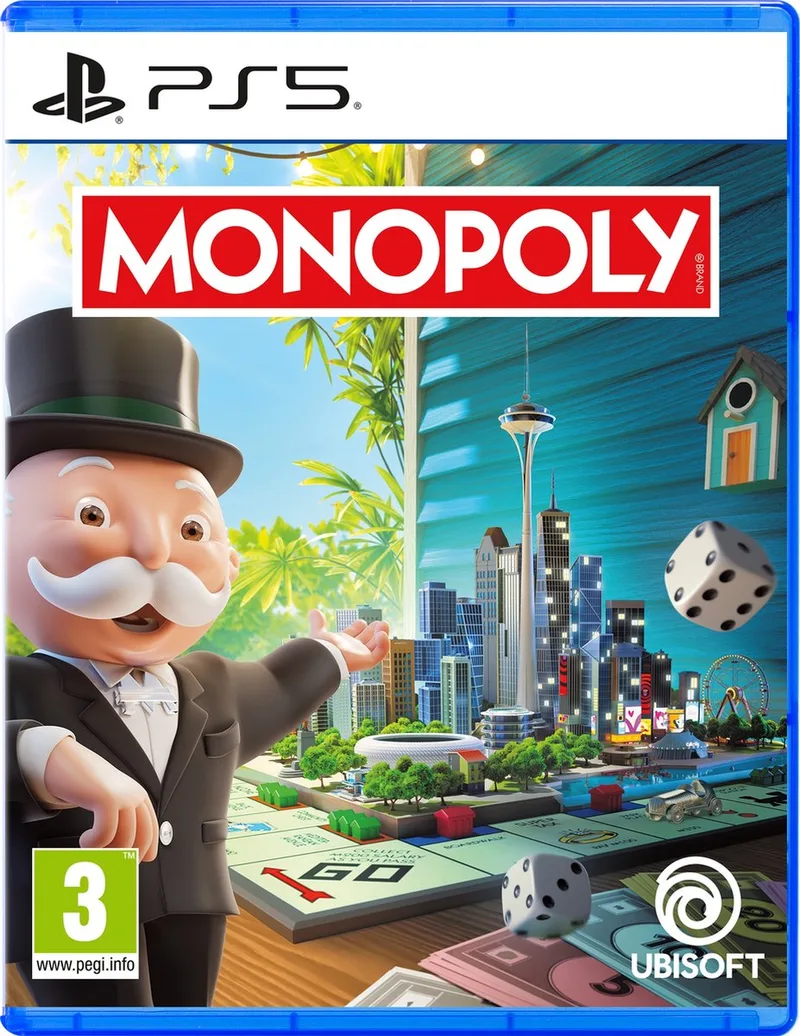 Monopoly van Ubisoft, PS5 – cover