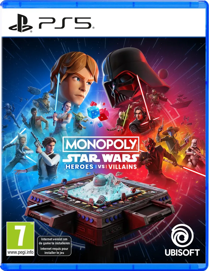 Monopoly: Star Wars Heroes vs Villains by Ubisoft, PS5 – cover
