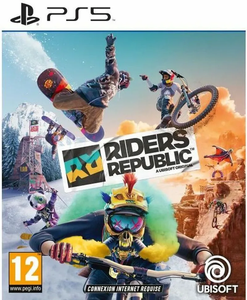 PlayStation 5 Video Game Ubisoft Riders Republic van Ubisoft, PS5 – cover