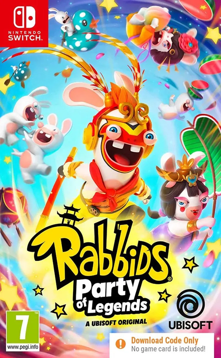 Rabbids Party of Legends - Switch (code in box) de Ubisoft, Nintendo Switch – jaquette