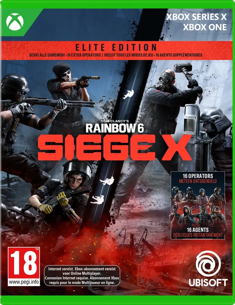 Rainbow Six Siege X - Elite Edition by Ubisoft, Xbox Series X | S – cover