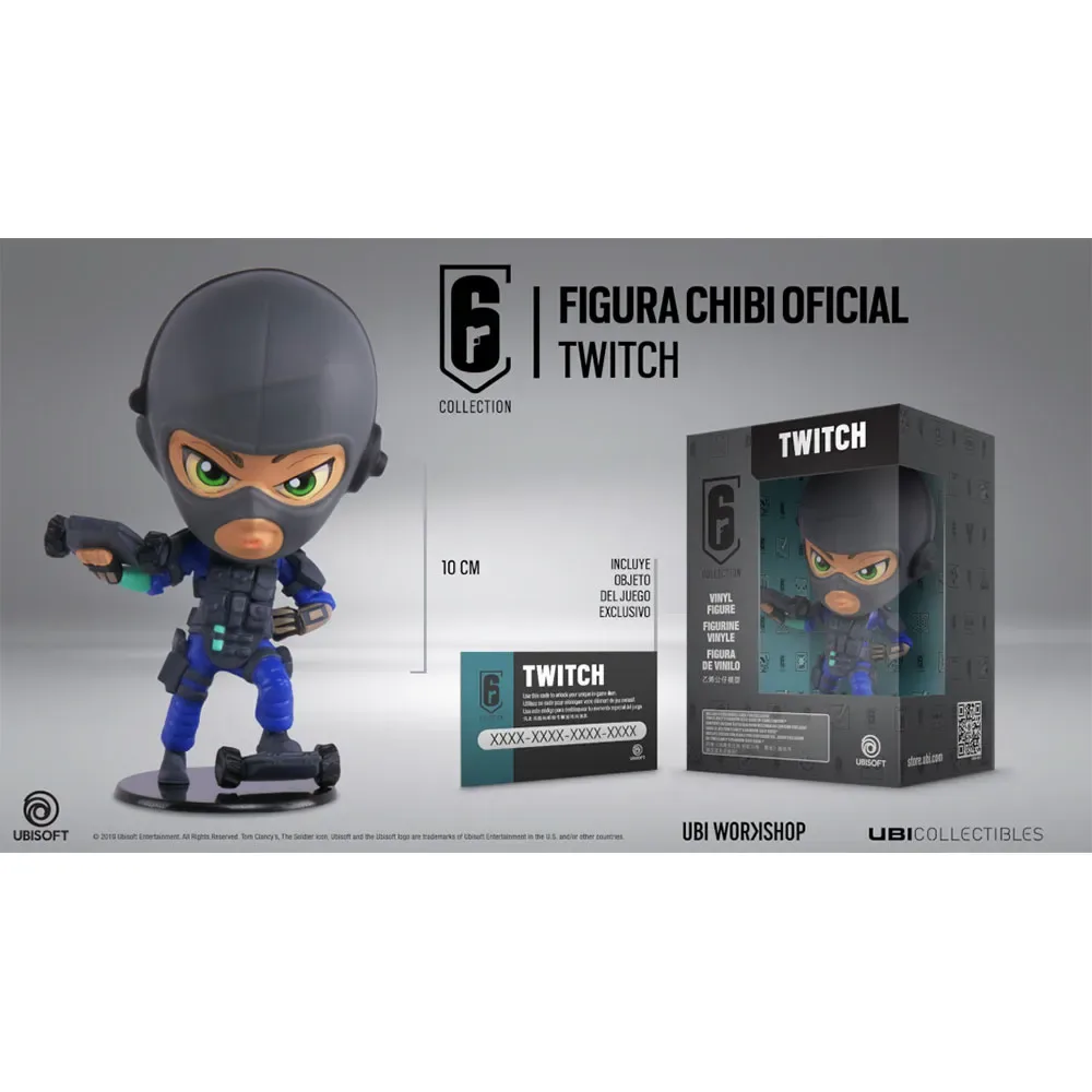 Rainbow Six Siegetwitch Figuur by Ubisoft – cover