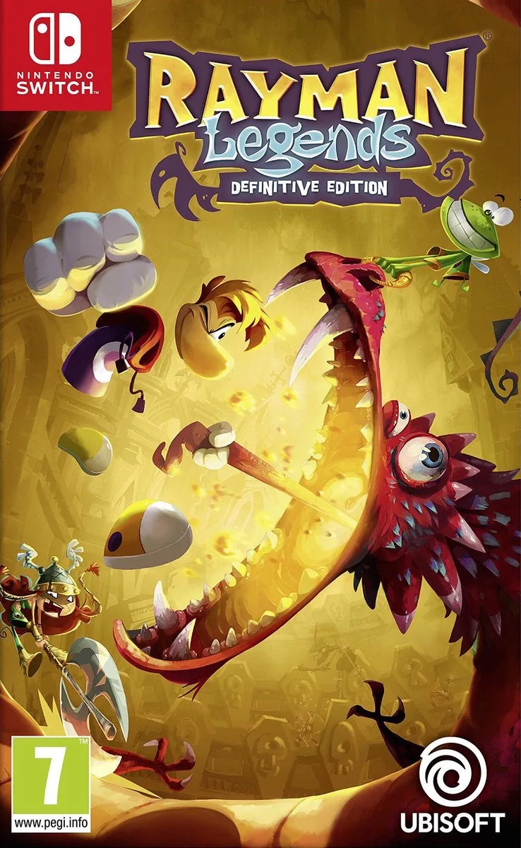 Rayman Legends - Definitive Edition van Ubisoft, Nintendo Switch – cover