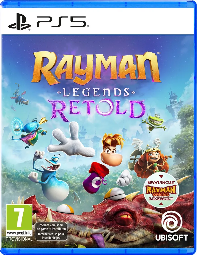 Rayman Legends: Retold by Ubisoft, PS5 – cover