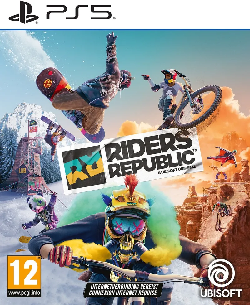 Riders Republic van Ubisoft, PS5 – cover