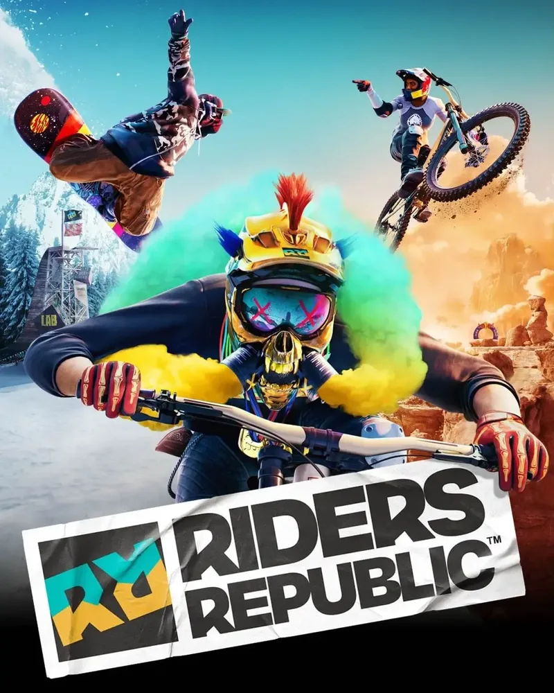 Riders Republic från Ubisoft, Xbox Series X | S, Digitaal, Xbox, Standard – omslag