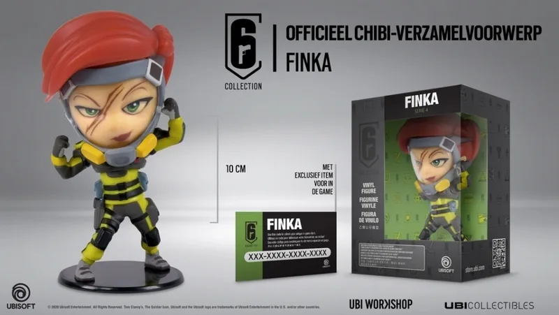 Six Collection Chibi Vinyl Figure - Finka by Ubisoft – cover