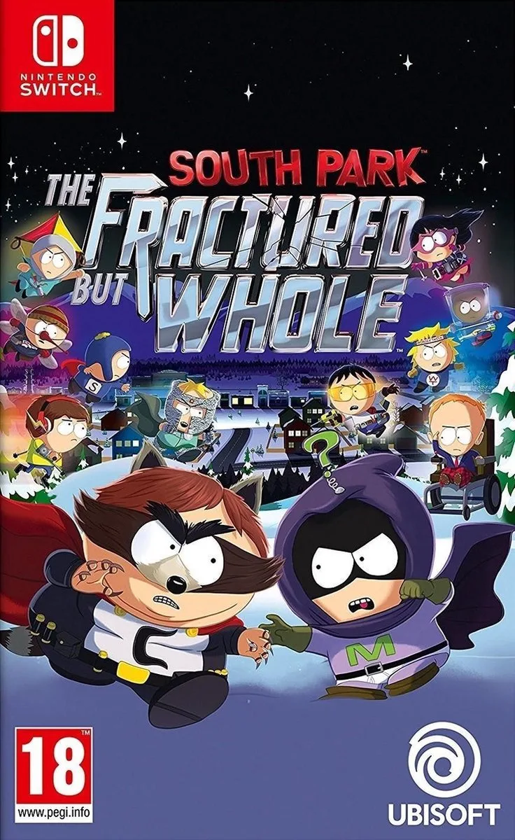 South Park The Fractured But Whole de Ubisoft, Nintendo Switch – jaquette
