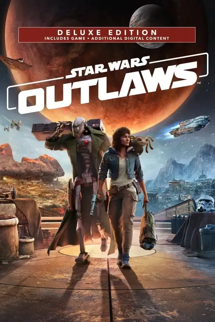 Star Wars Outlaws från Ubisoft, PC, Digitaal, Ubisoft Connect, Deluxe – omslag
