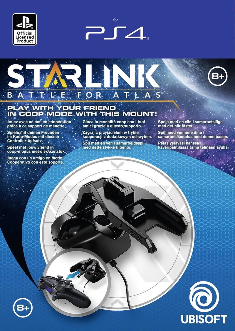 Starlink: Battle for Atlas Controller / opzetstuk pack (Co-Op Pack) - PS4 van Ubisoft, Zwart – cover