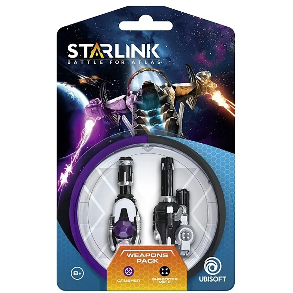 Starlink Battle For Atlas Crusher And Shredder Mk Weapon Pack 2 Figuur de Ubisoft – jaquette