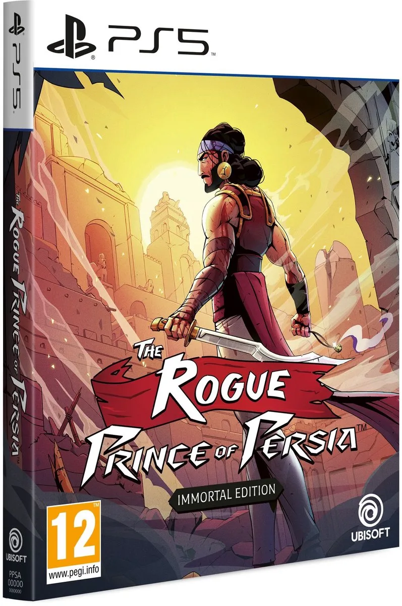 The Rogue Prince of Persia Immortal Edition by Ubisoft, PS5 – cover